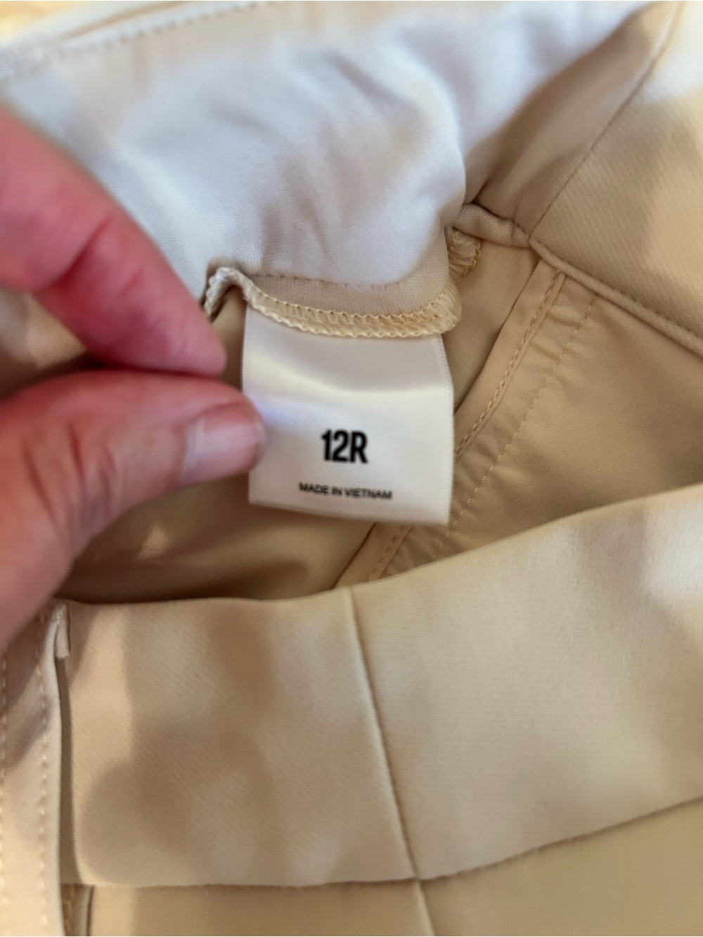 Express Dress Pants - Light Cream. 12R. NWT. - Picture 5 of 7